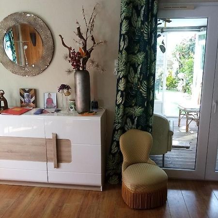 Chambre Dans Jolie Maison Avec Jardin Au Calme Baiona Exterior foto