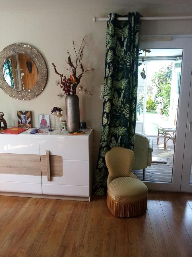 Chambre Dans Jolie Maison Avec Jardin Au Calme Baiona Exterior foto
